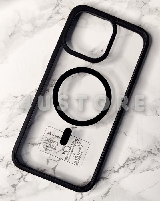 Чехол Spigen Black iPhone 15 Pro Max противоударный чохол протиударний