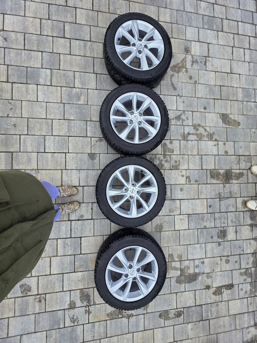 Felgi aluminiowe 16'  4 × 108 do opel corsa F z oponami zimowymi