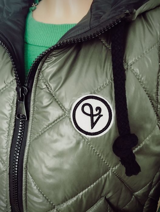 Kamizelka ocieplana, bezrękawnik oliwka rozmiar L