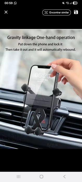 Suporte de telemóvel para volkswagen golf 7 mk7 /7.5 2014-2020 (Artigo Novo)