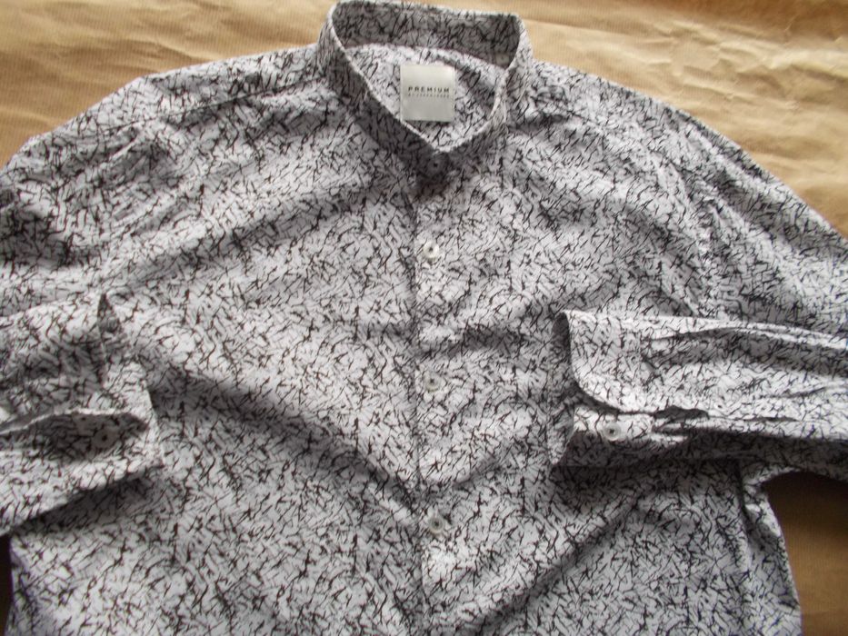 JACK&JONES PREMIUM, Designarska Koszula Męska M 40 cm Dania