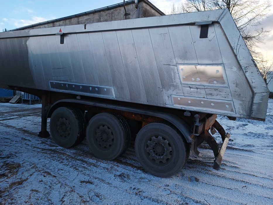 Spawanie naprawa naczep, wywrotek aluminiowych