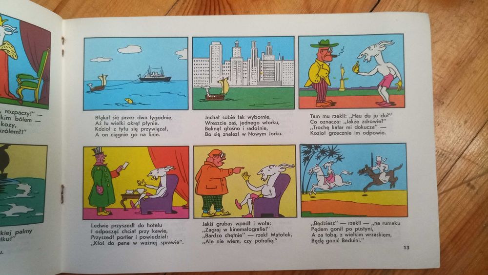 Książka bajka 2-ga księga przygód Koziołka Matołka 1957 Makuszyński