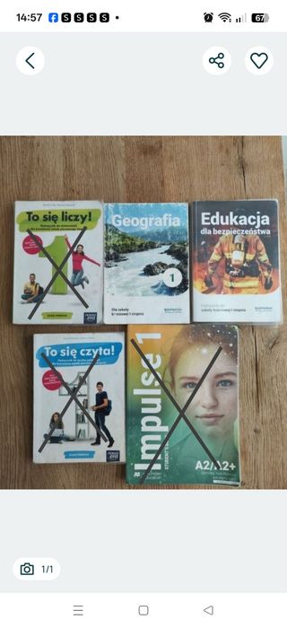 Sprzedam dwie książki
