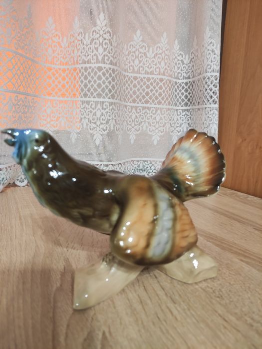 Porcelanowa figurka głuszca Royal Dux