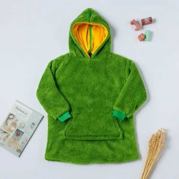 Детская игрушка-толстовка плед трансформер с капюшоном ,рукавами 3 в 1