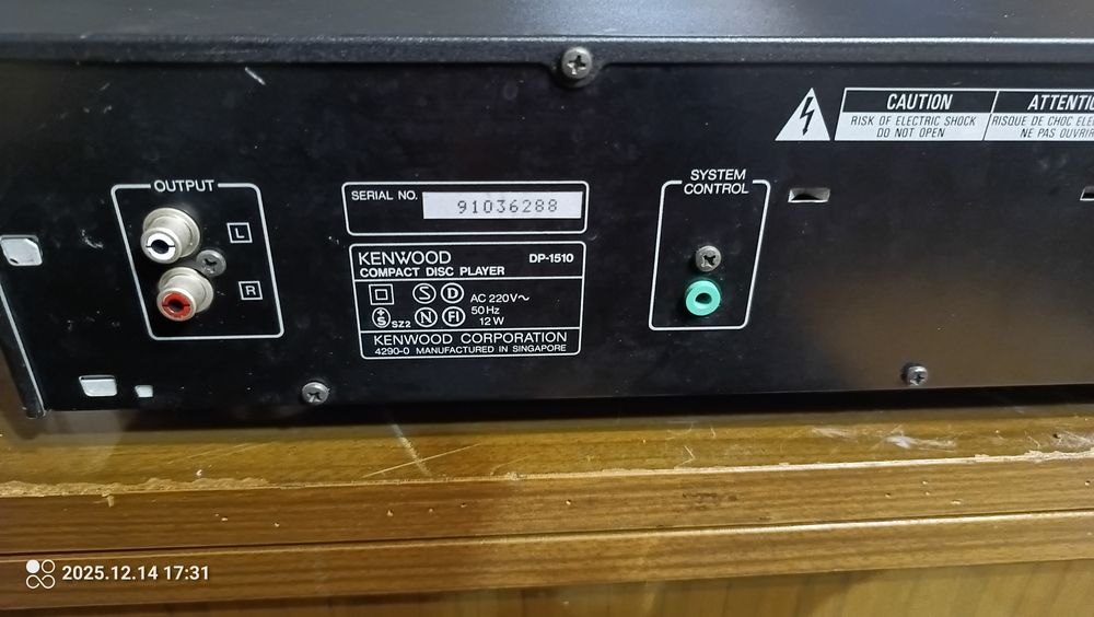 Odtwarzacz CD KENWOOD DP-1510