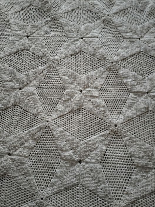 Colcha em crochet anos 70