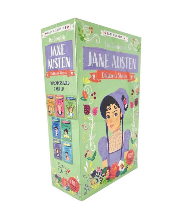 Jane Austen dla dzieci po angielsku– 8 książek + audiobooki 7–11 lat