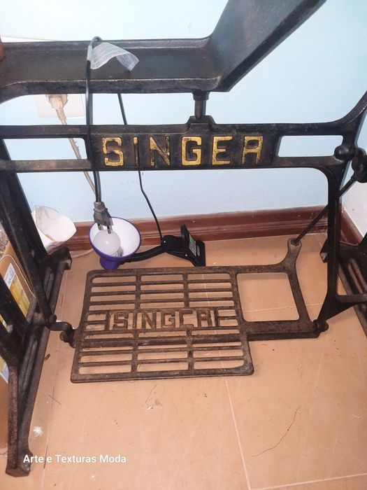 Máquina de costura, sapateiro
