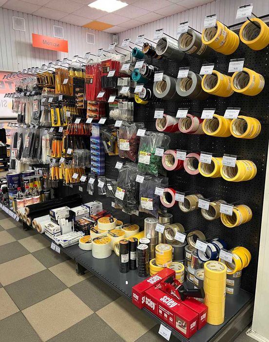 Стелажі  НОВІ ЗЗОО грн торгові полиці гачки