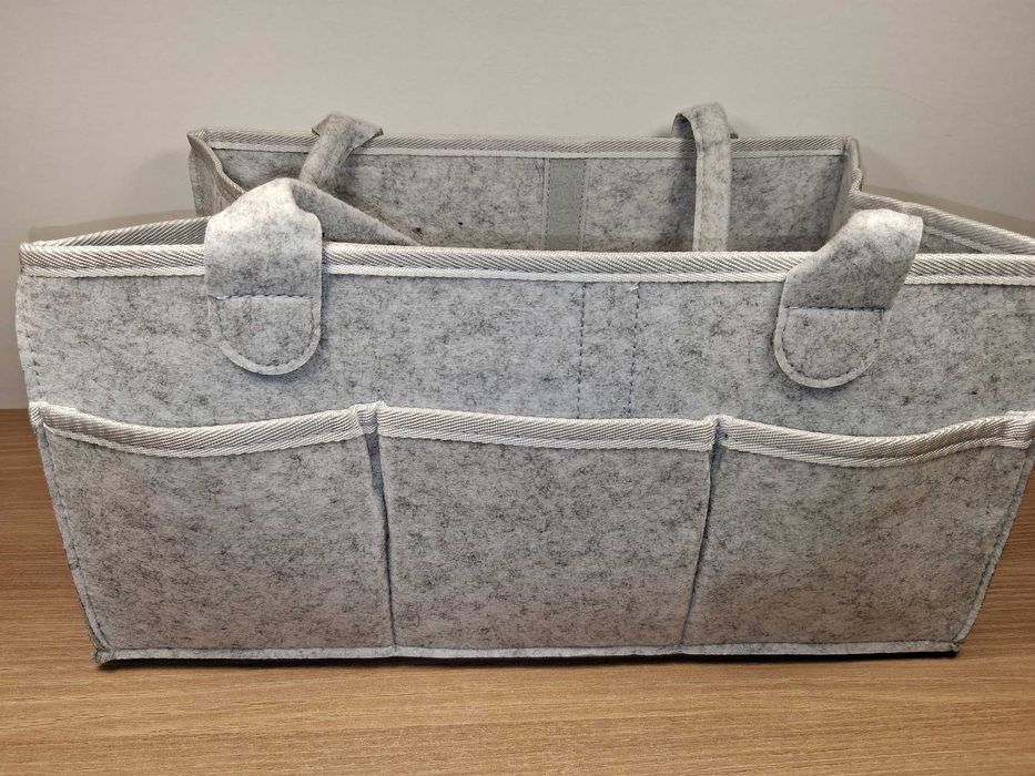 N269 Organizer Filcowy Putska Kosz Pieluchy Akcesoria Regał Torba