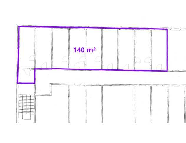 Lokal 140 m użytkowy usługowy biuro na wyjem do wynajęcia