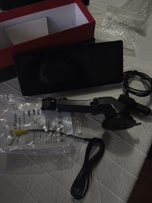 Ecrã Universal 16" Car Player – CarPlay & Android Auto