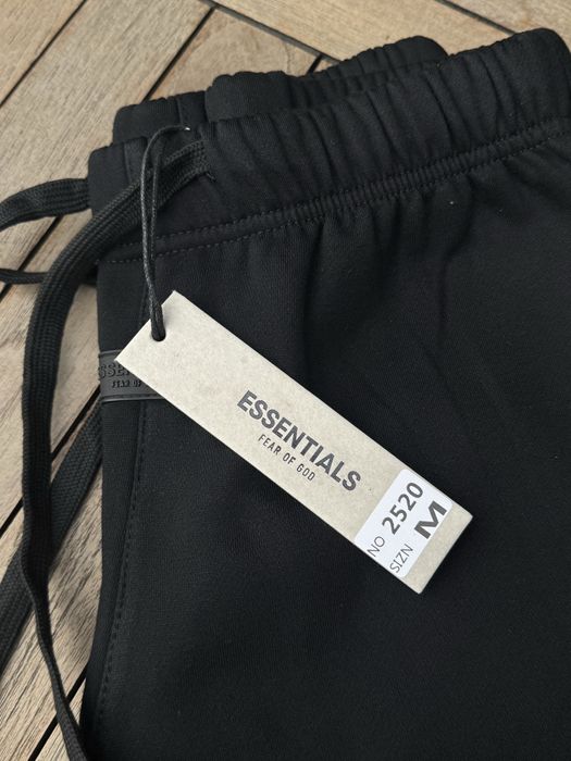 Штани Essentials чорні чоловічі штаны Ессеншиалс серые мужские флис