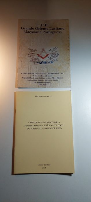 Livros da Maçonaria Portuguesa e Internacional | Ver descrição e fotos