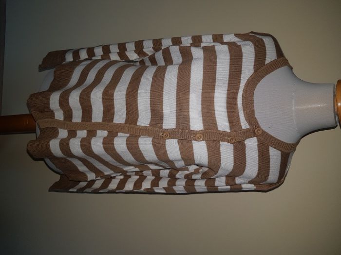 Sweter w paski rozm. 40