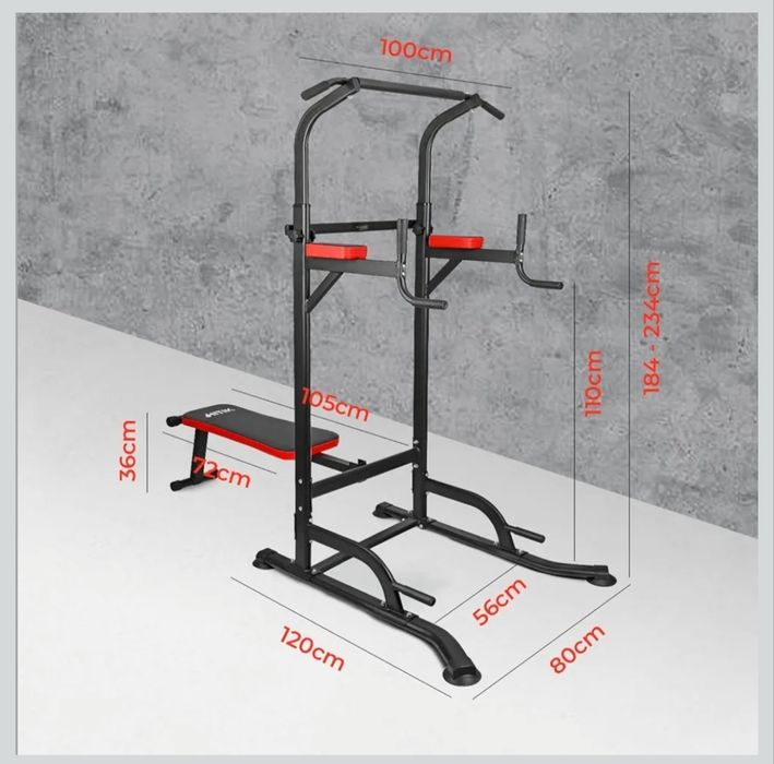 Torre de musculação multi exercícios