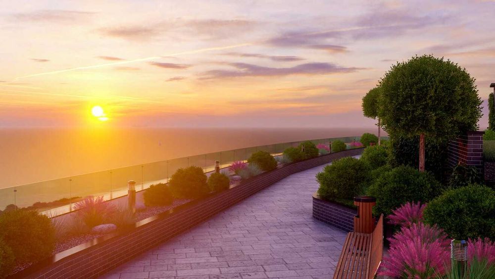 1к жк Атмосфера. 7 секция ПРЯМОЙ ВИД МОРЯ