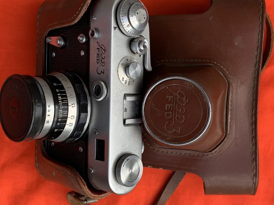 Фотоаппарат ФЭД 3 + вспышка СЭФ 3