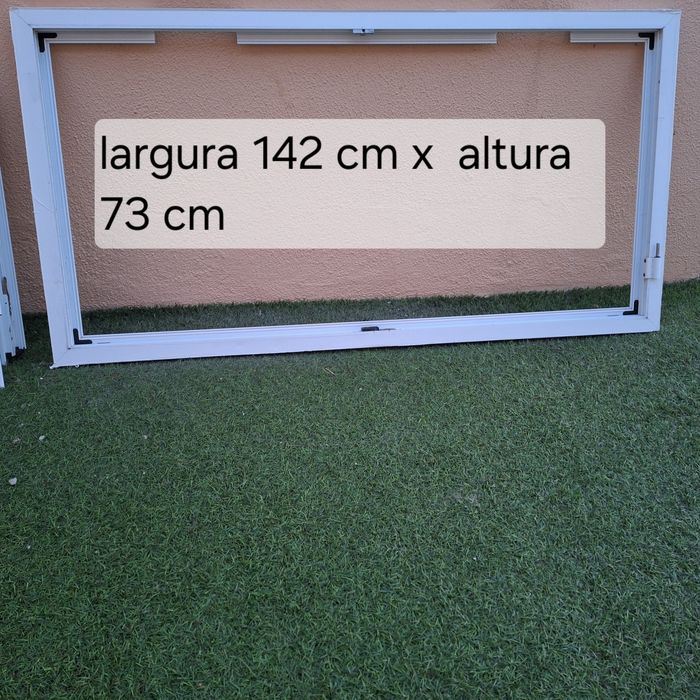 Portas de armario em alumínio branco lacado