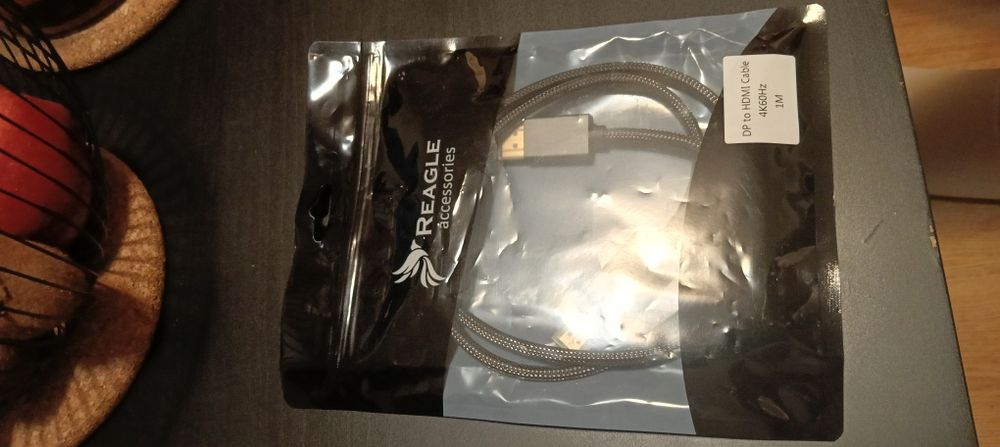 Kabel DisplayPort do HDMI REAGLE DP PRO DisplayPort 4K 2K HDR 1M