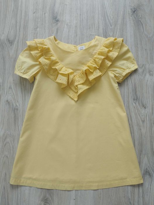 3 Sukienki smyk r.110 + bolerko coccodrillo