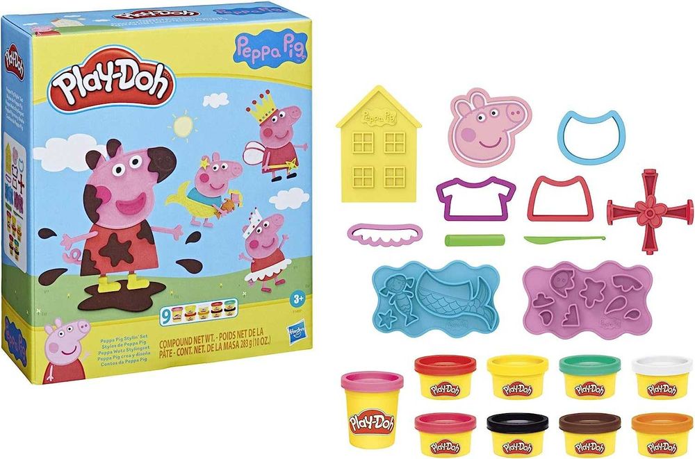 ОРИГИНАЛ! Набор Плей до Свинка Пеппа Play-Doh Peppa Pig Stylin' Set