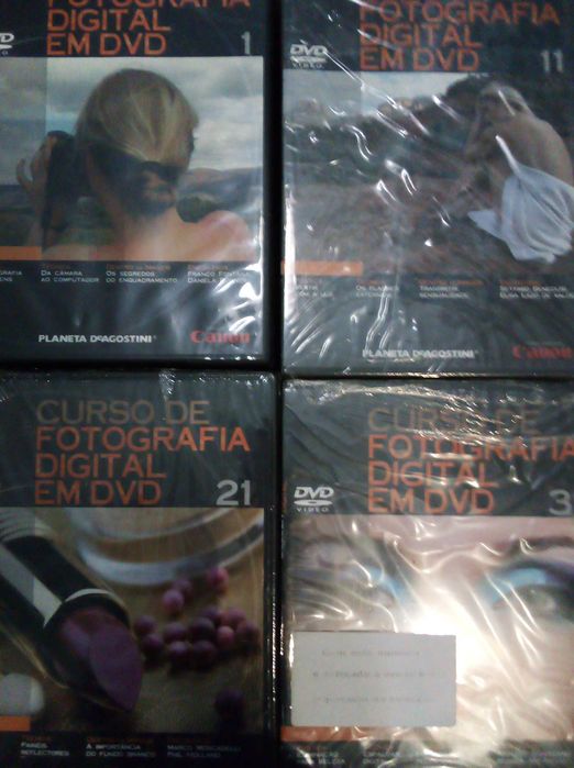 Curso de fotografia digital em DVD completo