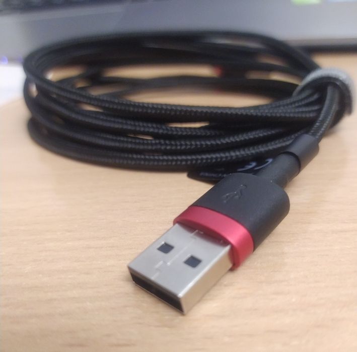 Кабель Baseus 60W, 3А, 2м, USB-А/USB-C