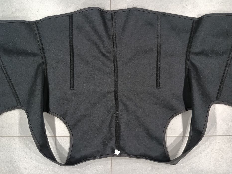 Męska kamizelka roz. 4XL wyszczuplająca modelująca sauna latex solidna