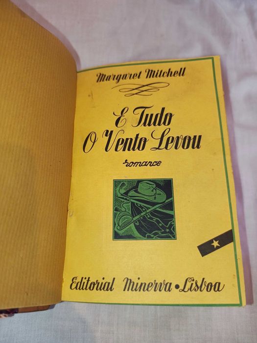 Livro E Tudo o Vento Levou 1ª Edição
