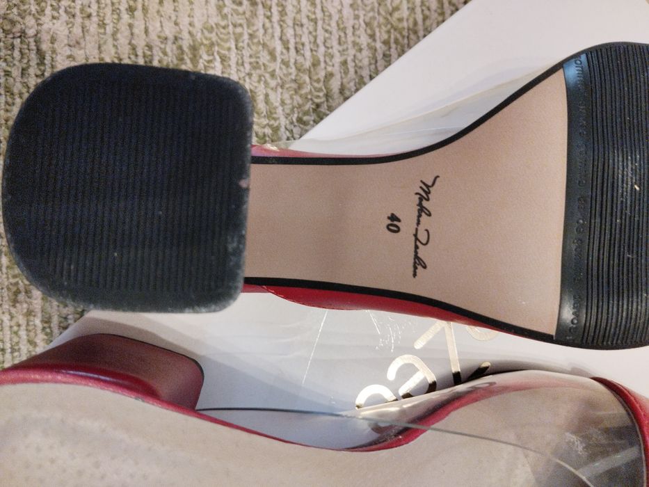 Красивые дамские сабо ручной работы