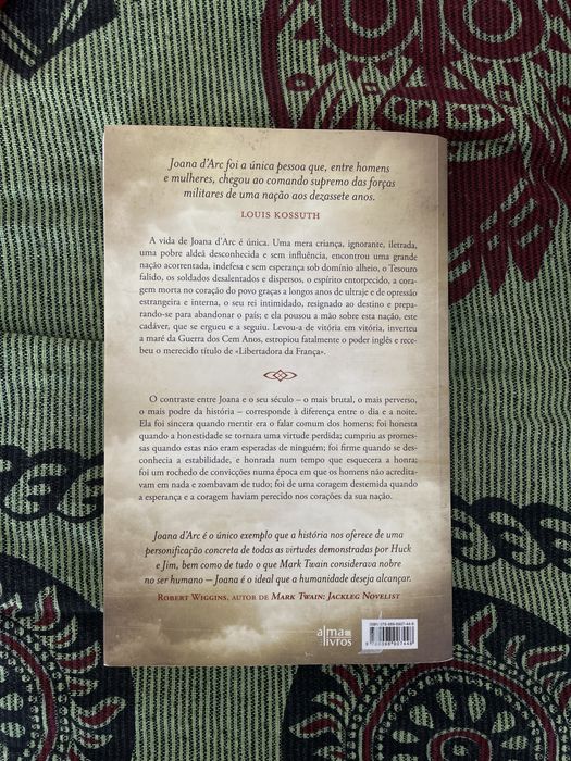 livro Joana D’Arc