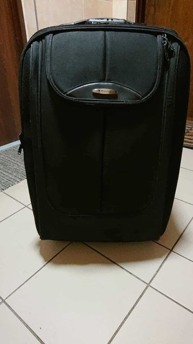 Walizka podróżna materiałowa duża Puccini-dwa koła jezdne