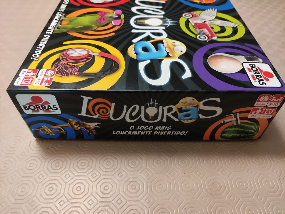 Jogo tabuleiro - Loucuras - Borras