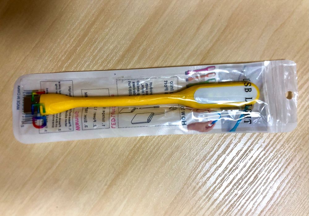 Гибкую usb лампа -фонарик