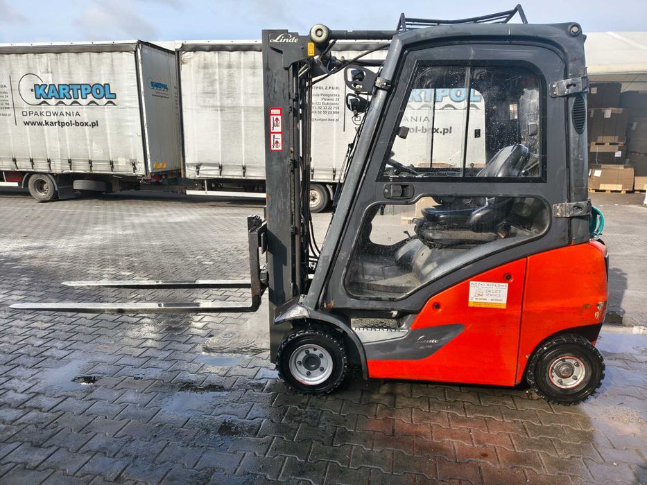 Wózek widłowy Linde H16T LPG Duplex