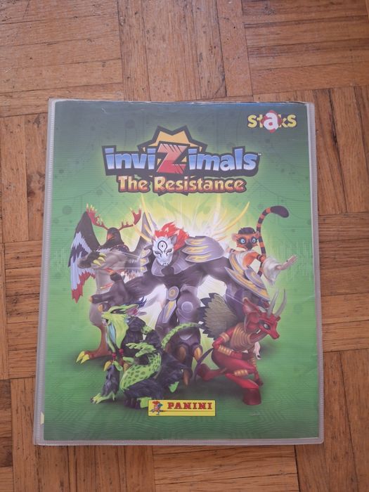 Invisimals Notebook: The Resistance (Tazos) – Complete64553258442626120