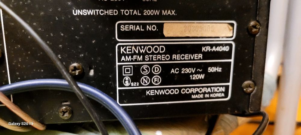 Sprzedam amplituner kenwood