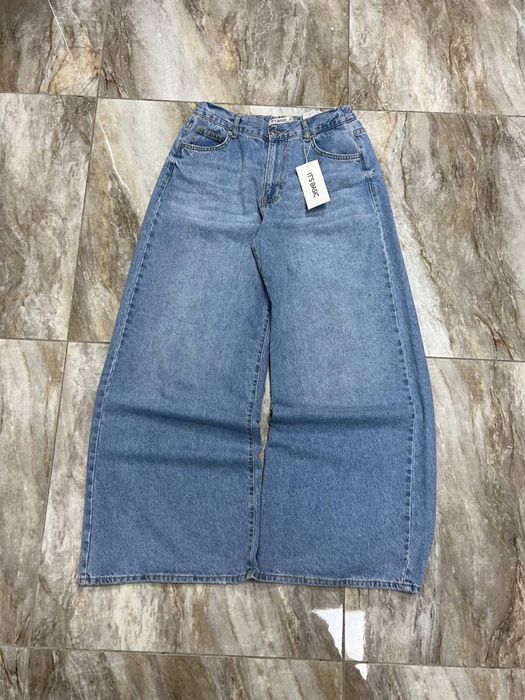 Нові мега широкі джинси світлі SUPER BAGGY rap jeans широкие джинсы бегги Jaded London