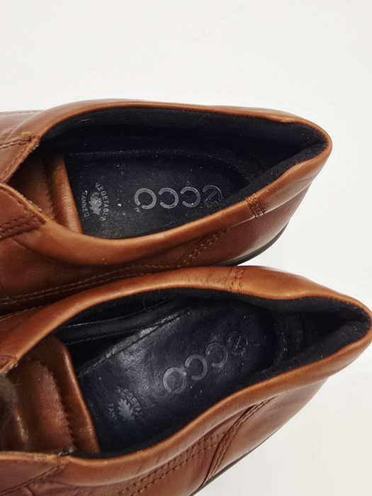 Ecco skórzane półbuty r.40