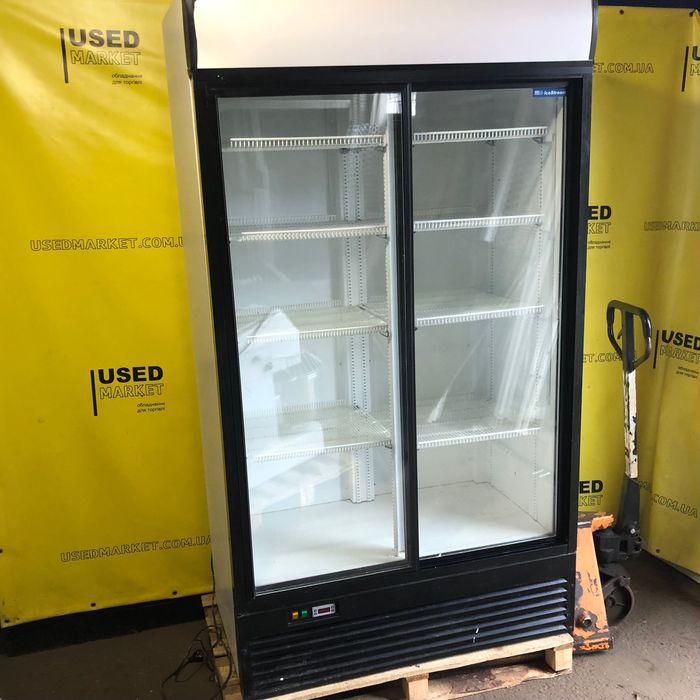 Холодильна шафа UBC Ice Stream Large подвійні скляні двері, гарантія