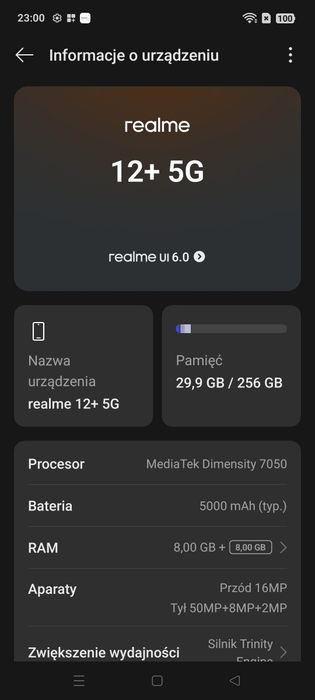 Realme 12+5G 8/256