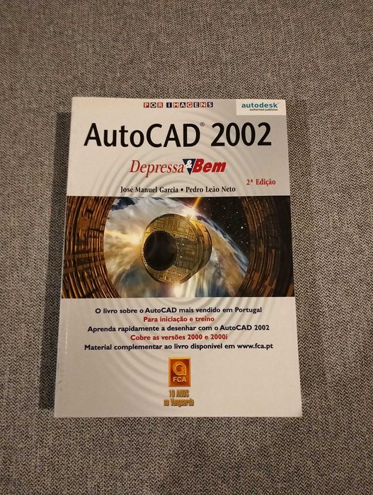 Livro "AutoCAD 2002" José Manuel Garcia & Pedro Leão Neto