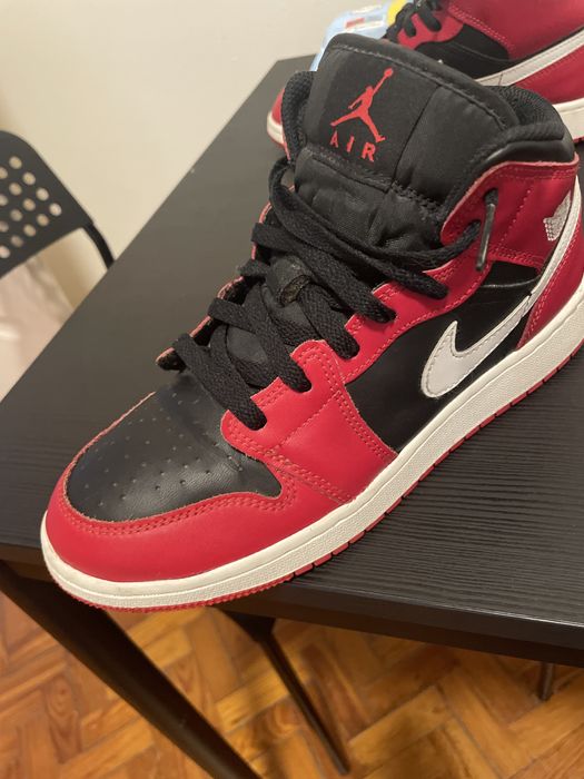 jordan 1 vermelho numero 39