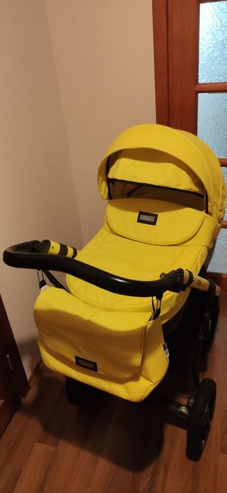 Дитяча коляска 2 в 1 , екошкіра,