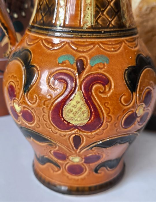 Dzbanek piękna stara ceramika Austria