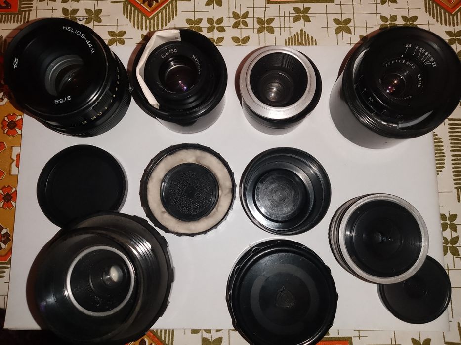 Объективы на фотоаппараты ссср