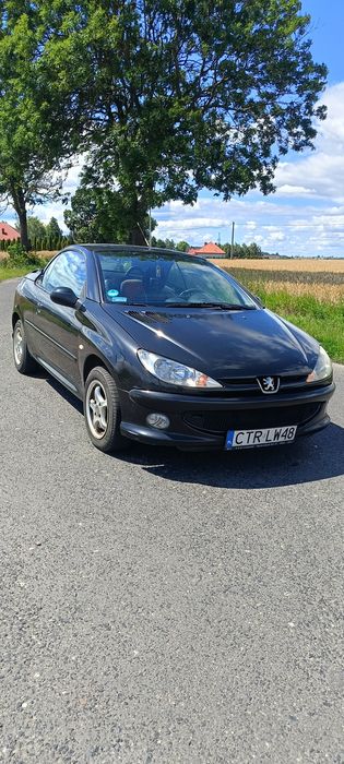 Peugeot 206CC 2003r 1.6benzyna GAZ LPG Cabrio